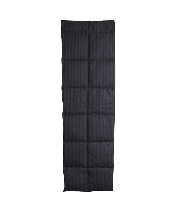 Dries Van Noten – Gepolsterter Schal aus grauer Wolle - Image 1