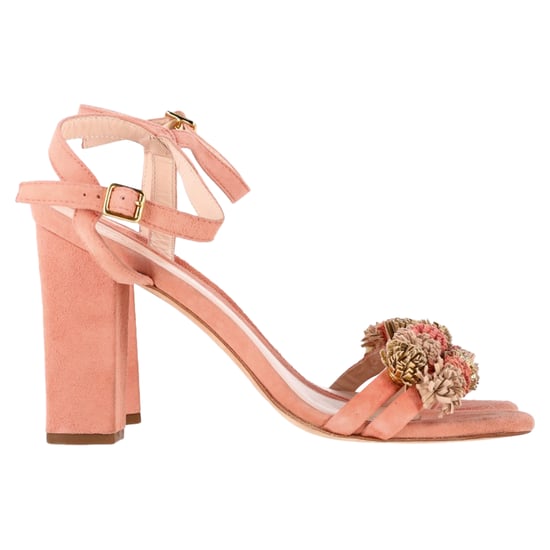Loeffler Randall Sandaletten mit Quastenverz decoration in Pfirsichwildleder - Image 1