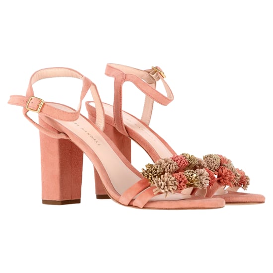 Loeffler Randall Sandaletten mit Quastenverz decoration in Pfirsichwildleder - Image 4