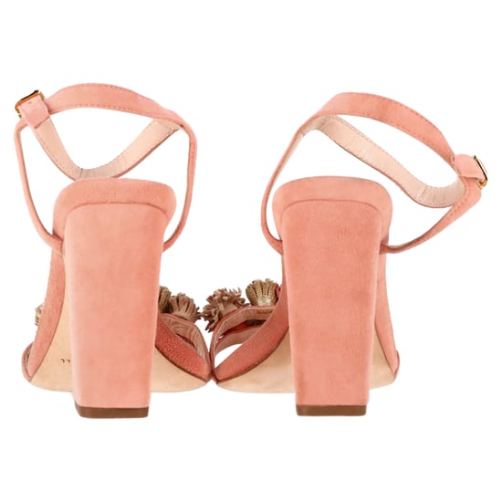 Loeffler Randall Sandaletten mit Quastenverz decoration in Pfirsichwildleder - Image 5