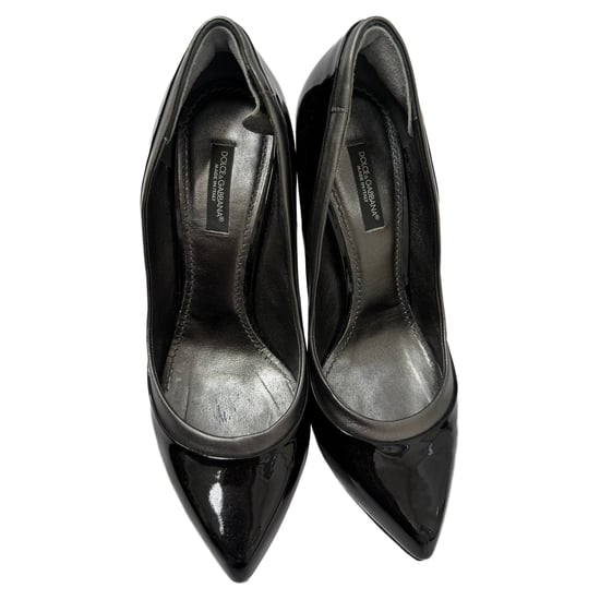 Dolce & Gabbana Pumps aus schwarzem Lackleder - Image 5