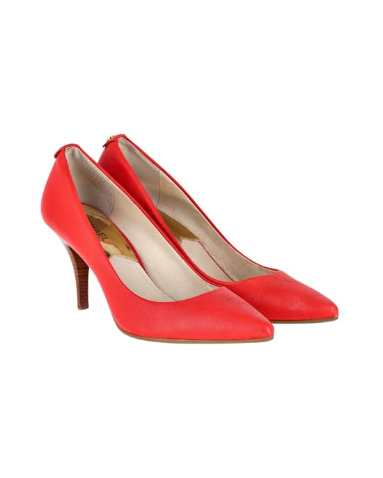 Michael Michael Kors Pumps aus rotem Leder - Image 2