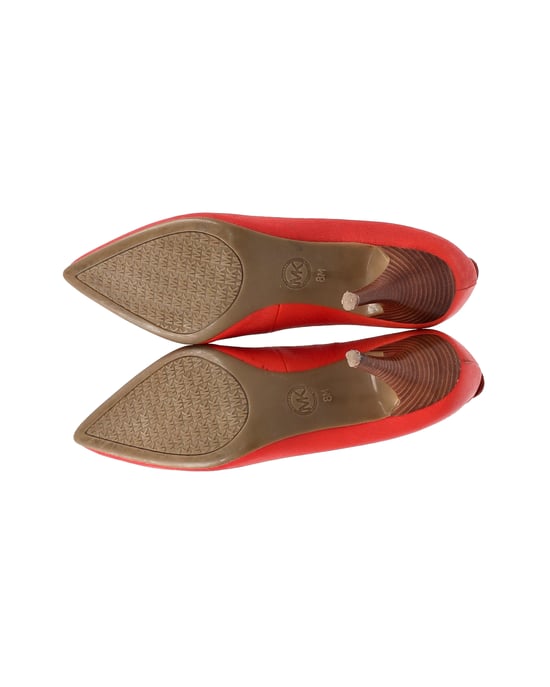 Michael Michael Kors Pumps aus rotem Leder - Image 6