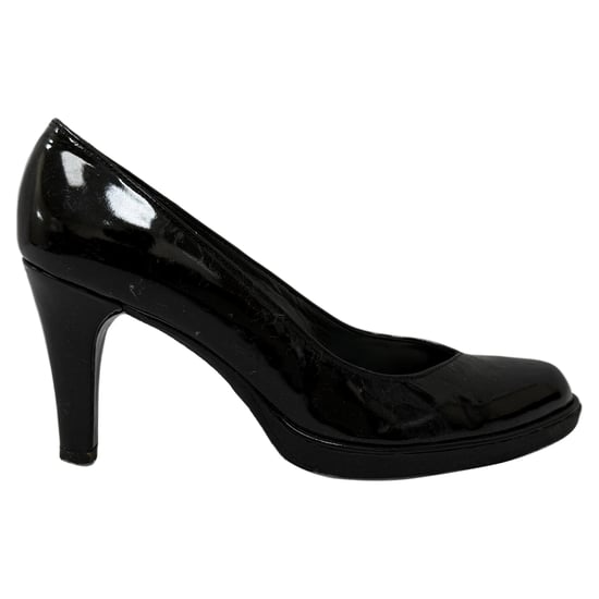 Stuart Weitzman Pumps aus schwarzem Lackleder - Image 1