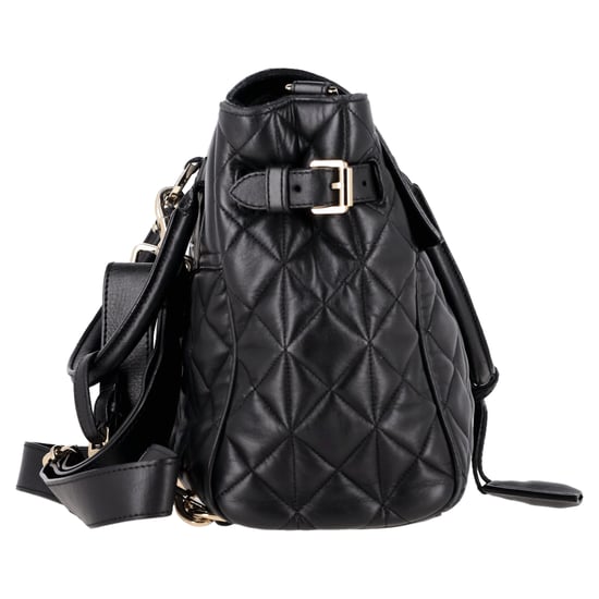 Mulberry – Mittelgroßer, wandelbarer Rucksack „Cara Delevingne“ aus gestepptem schwarzem Leder - Image 2