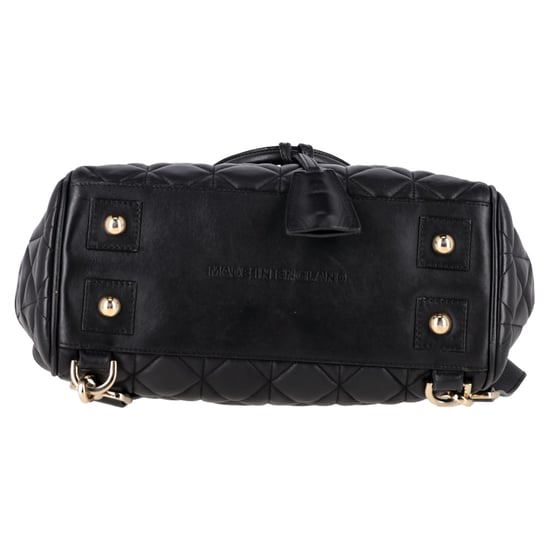 Mulberry – Mittelgroßer, wandelbarer Rucksack „Cara Delevingne“ aus gestepptem schwarzem Leder - Image 4