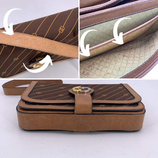 Gucci Vintage-Umhängetasche aus Stoff - Image 4