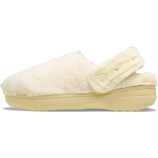 Crocs Classic Unfurgettable Polyester Damen Clogs in Vanille - Image 6