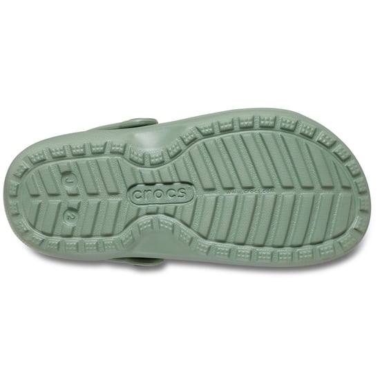 Crocs Classic Gefütterte Thermoplast Kinder Mokassins in Moosgrün - Image 4