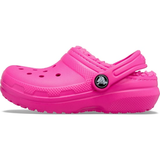 Crocs Classic Gefütterte Thermoplast Kinder-Pink Crush Clogs - Image 6