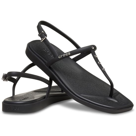 Crocs Miami Nieten Thong Flip Thermoplastische Damen Sandalen Schwarz - Image 3