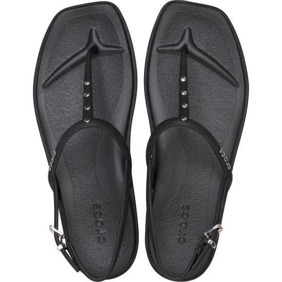 Crocs Miami Nieten Thong Flip Thermoplastische Damen Sandalen Schwarz - Image 5