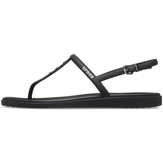 Crocs Miami Nieten Thong Flip Thermoplastische Damen Sandalen Schwarz - Image 6