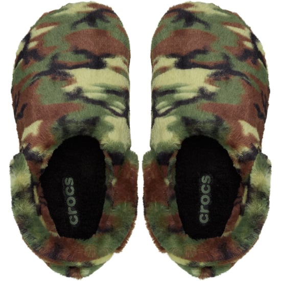 Crocs Classic Unfurgettable Clog Polyester-Mix Herren Clogs in Armeegrün - Image 5