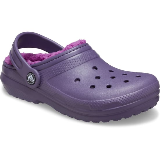 Crocs Classic Gefütterte Thermoplast Kinder Clogs in Nachtschatten - Image 1
