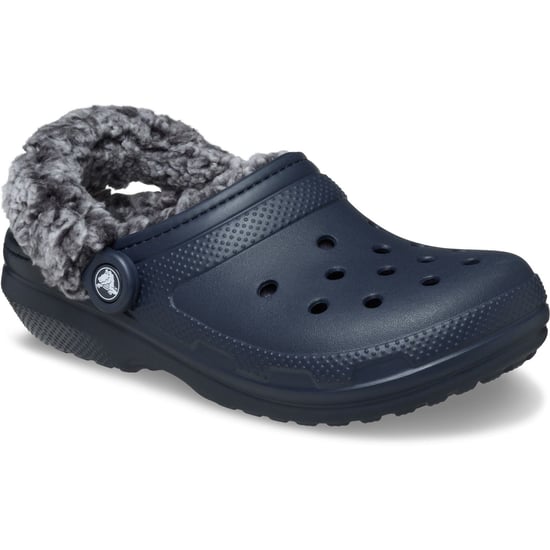 Crocs Klassische Fleecegefütterte Thermoplast Herren Clogs in Marineblau - Image 1
