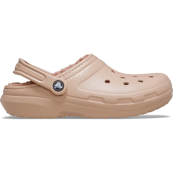 Crocs Klassische Gefütterte Thermoplastische Damen Clogs in Pink Caramel - Image 4