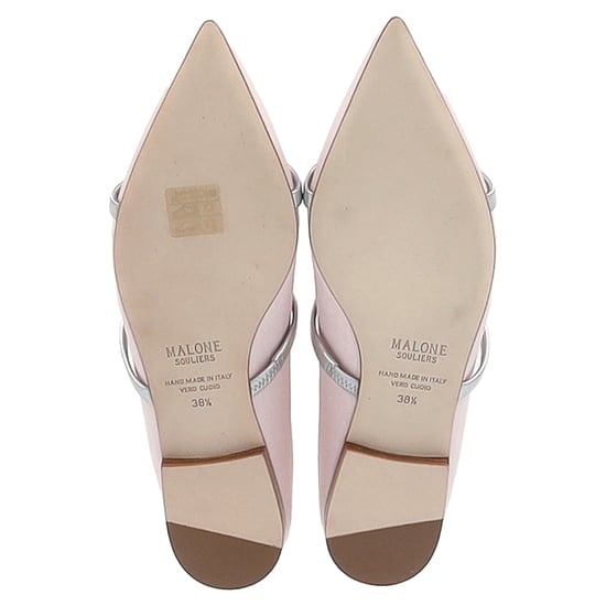 Malone Souliers Maureen Mules aus pinkfarbenem Satin - Image 6