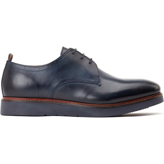 Base London Roly Leder Herren Navy Schnürschuhe - Image 5