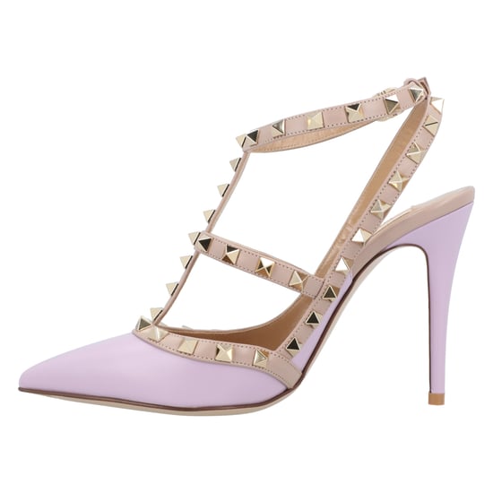 Valentino Rockstud Pumps Lila - Image 2