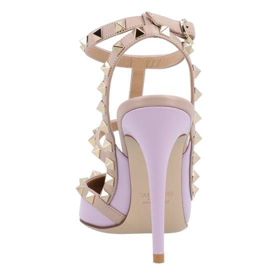 Valentino Rockstud Pumps Lila - Image 3