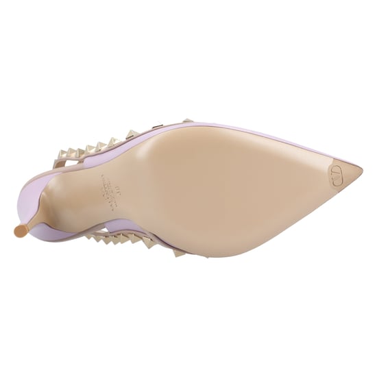 Valentino Rockstud Pumps Lila - Image 4