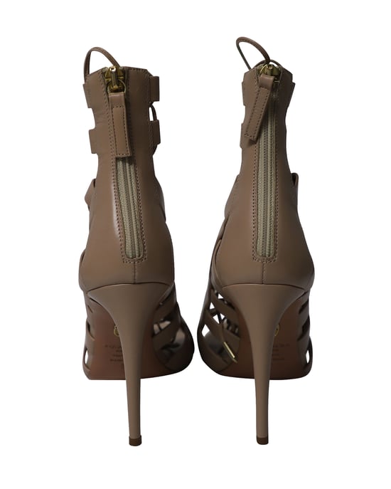 Aquazzura Schnürsandalen Amazon 105 aus nacktem Kalbsleder - Image 4