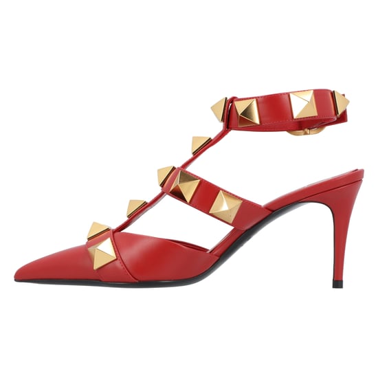 Valentino Roman Stud Pumps 80Mm Rot - Image 2