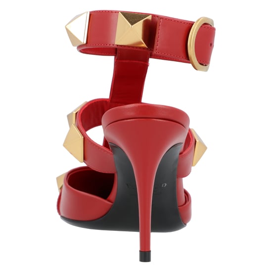 Valentino Roman Stud Pumps 80Mm Rot - Image 3