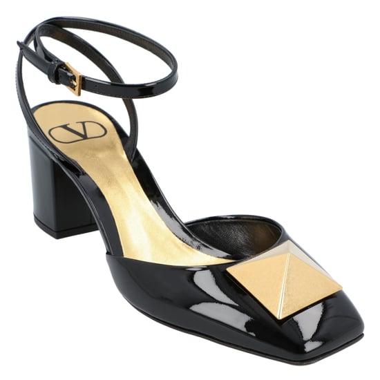 Valentino One Stud Pump Schwarz - Image 1