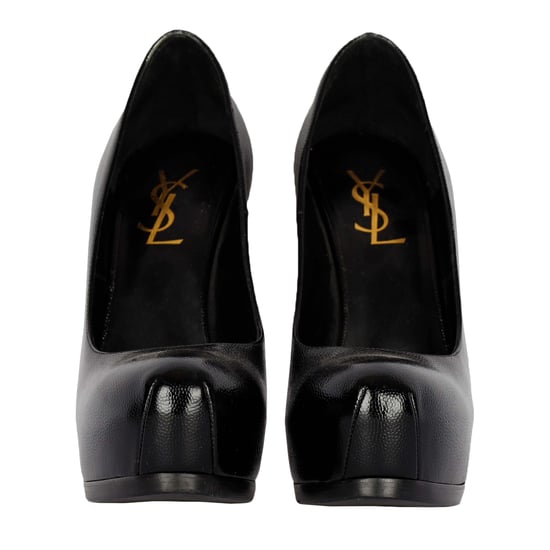 Saint Laurent Schwarze Lederpumps – 20er - Image 2