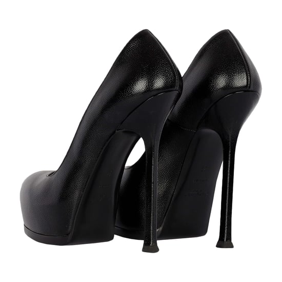 Saint Laurent Schwarze Lederpumps – 20er - Image 3