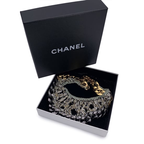 Chanel Metall Halskette Ketten - Image 3