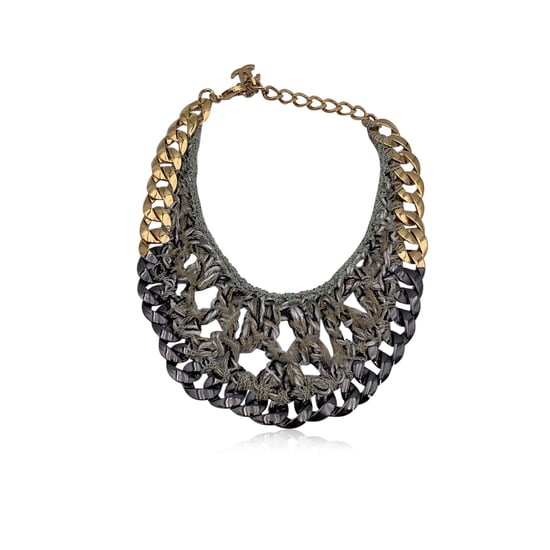 Chanel Metall Halskette Ketten - Image 4