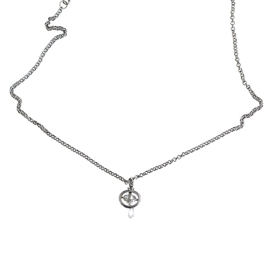 Vivienne Westwood – Halskette mit Kristallanhänger im Orb-Design – 10er - Image 2