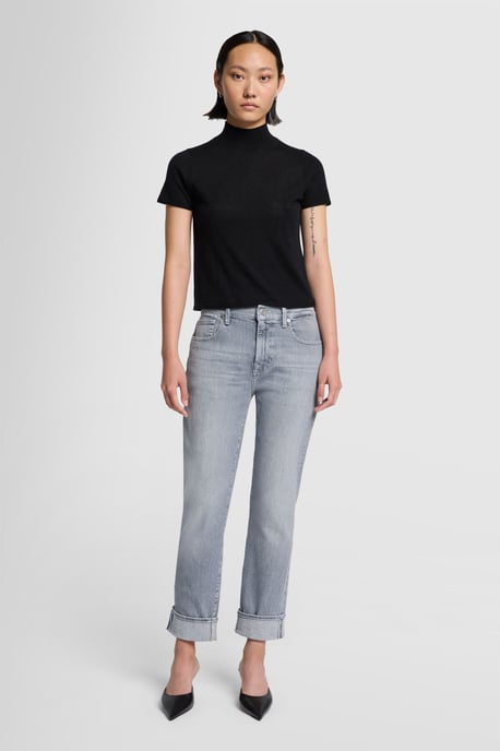 Damen Jeans Relaxed Skinny Slim Fit - Image 1