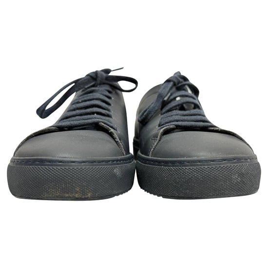 Axel Arigato Clean 90 Sneakers aus marineblauem Leder - Image 3