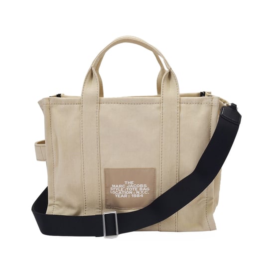 Die mittelgroße Tragetasche - Marc Jacobs - Beige - Baumwolle - Image 4