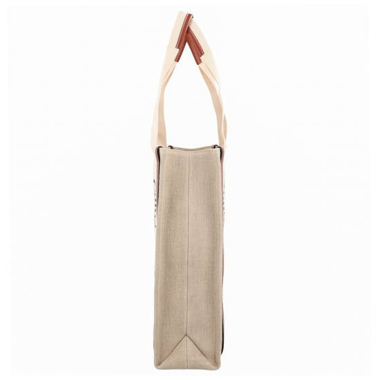 Woody Tragetasche aus Leinen und Leder - Image 4
