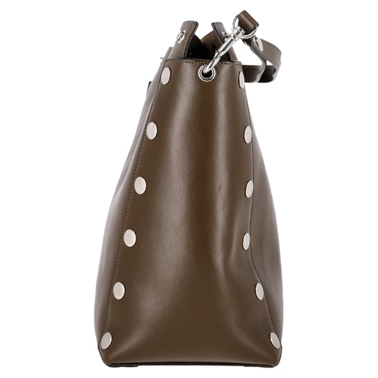 Mulberry Camden Nietentasche aus olivgrünem Leder - Image 2