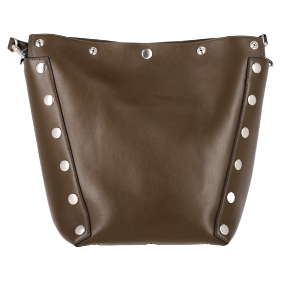 Mulberry Camden Nietentasche aus olivgrünem Leder - Image 3