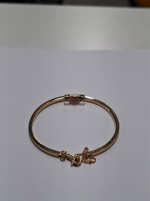 Celine Triomphe Gelenkarmband aus goldfarbenem Metall - Image 6