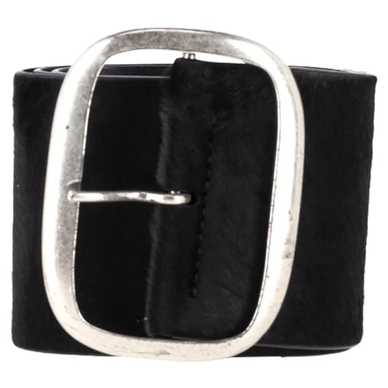Isabel Marant Schnallen-Gürtel aus schwarzem Ponyhaar - Image 1