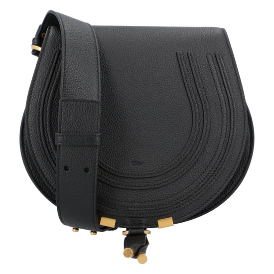 Marcie Satteltasche aus genarbtem Leder - Image 1