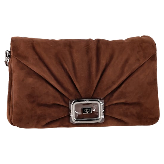 Roger Vivier – Große Tasche „Viv Choc“ aus braunem Wildleder - Image 2