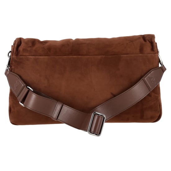 Roger Vivier – Große Tasche „Viv Choc“ aus braunem Wildleder - Image 4