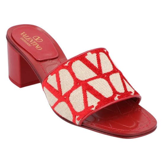 Valentino Vlogo Absatz-Sandalen Rot - Image 1