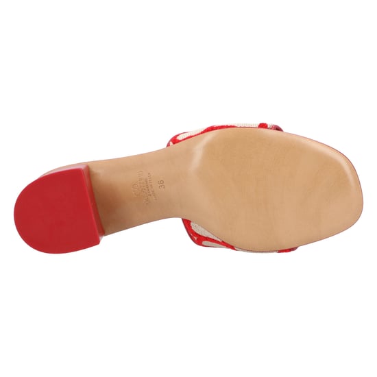 Valentino Vlogo Absatz-Sandalen Rot - Image 4