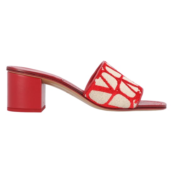 Valentino Vlogo Absatz-Sandalen Rot - Image 6