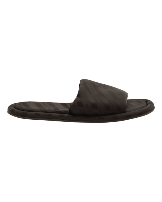 Balenciaga Hotel Line Slides aus schwarzem Acryl - Image 1